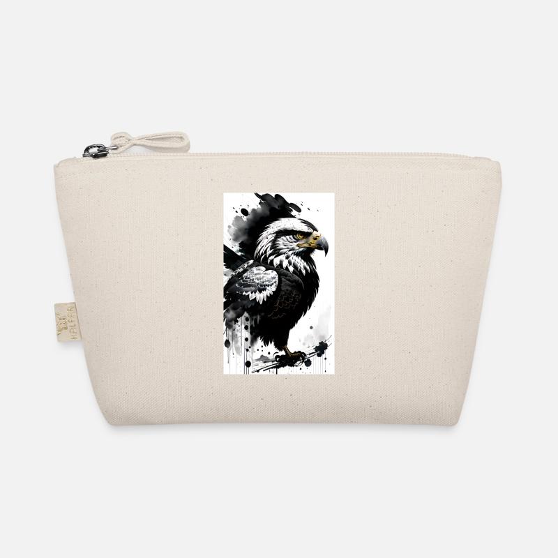 Eagle Pride: Elevate your style with majestic El - Organic Pouch - nature