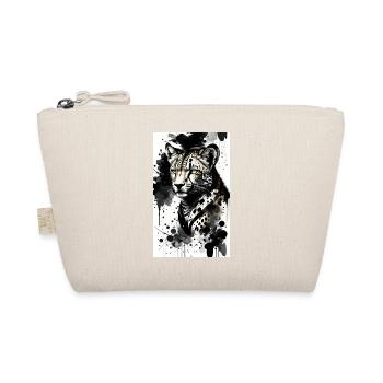 Cheetah Grace: Add Wild Elegan to Your Style - Organic Pouch - nature - Front