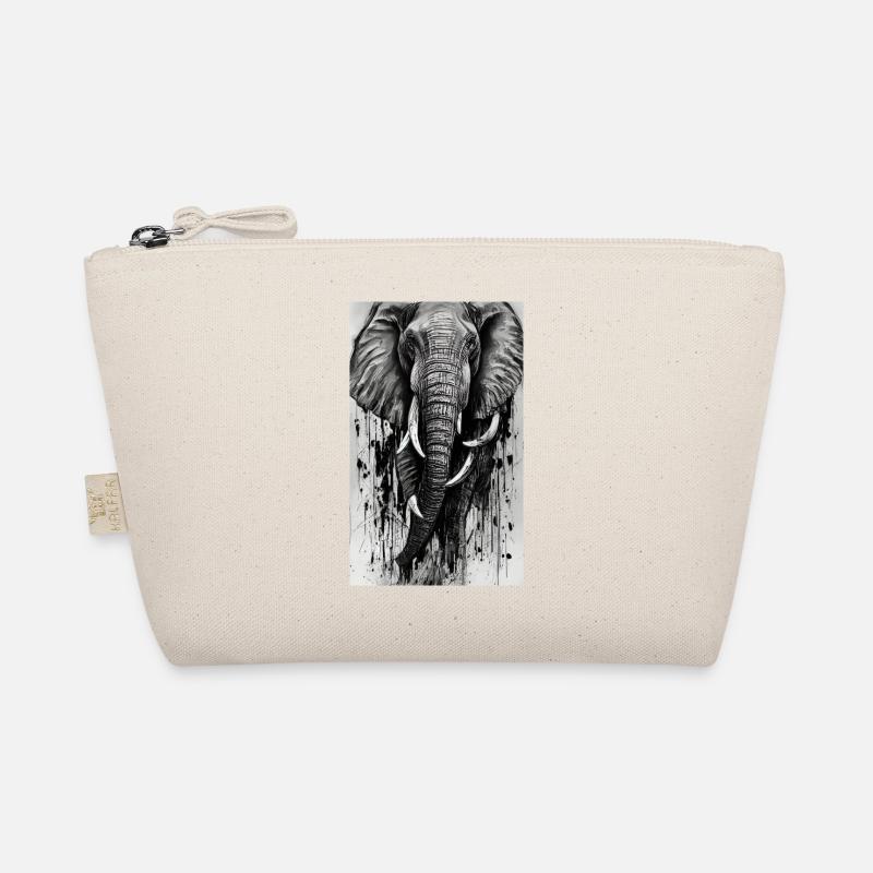 Majesté éléphant élégante Trousse biologique