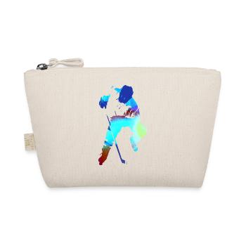 Ice Hockey, Hockey, Graffi, colorful - Organic Pouch - nature - Front