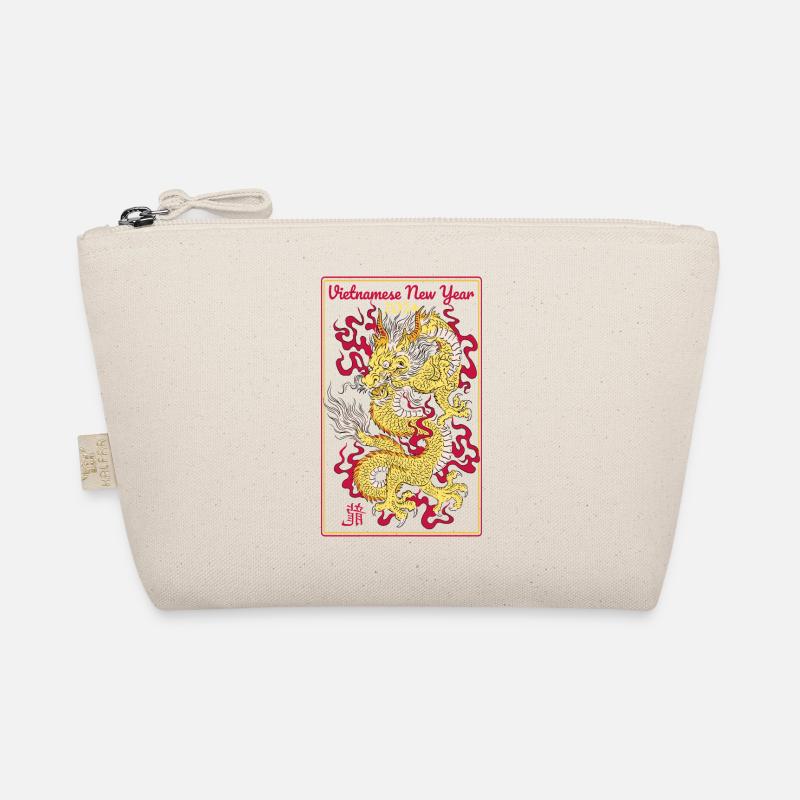 Vietnamese New Year Dragon Vietnam I Gift Organic Pouch