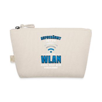 No Wifi Kein Wlan Signal Empfangsstörung - Bio-Täschchen - Natur - Vorne