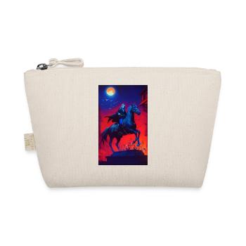 The Night Rider - Organic Pouch - nature - Front