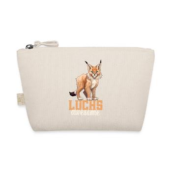 Luchsliebhaber Luchs Outfit Luchsfan Wildkatze - Bio-Täschchen - Natur - Vorne