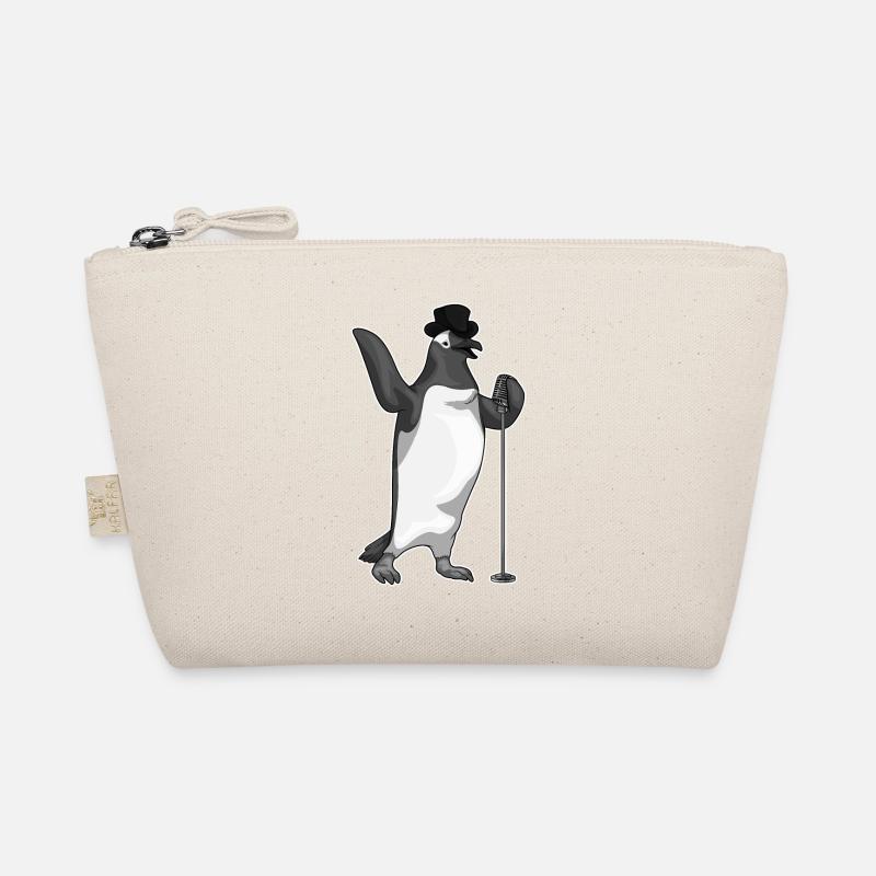 Penguin Singer Microphone Musique Trousse biologique