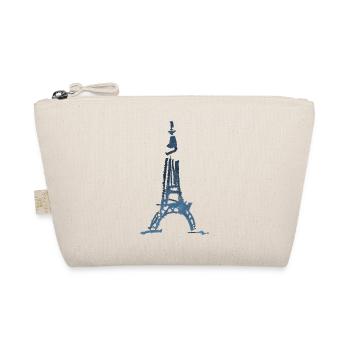 Eiffel Tower Sketch - Organic Pouch - nature - Front