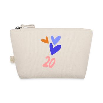 20. 20 ANS. 20e ANNIVERSAIRE. ANNIVERSAIRE 20 ANS. - Trousse biologique - nature - Devant