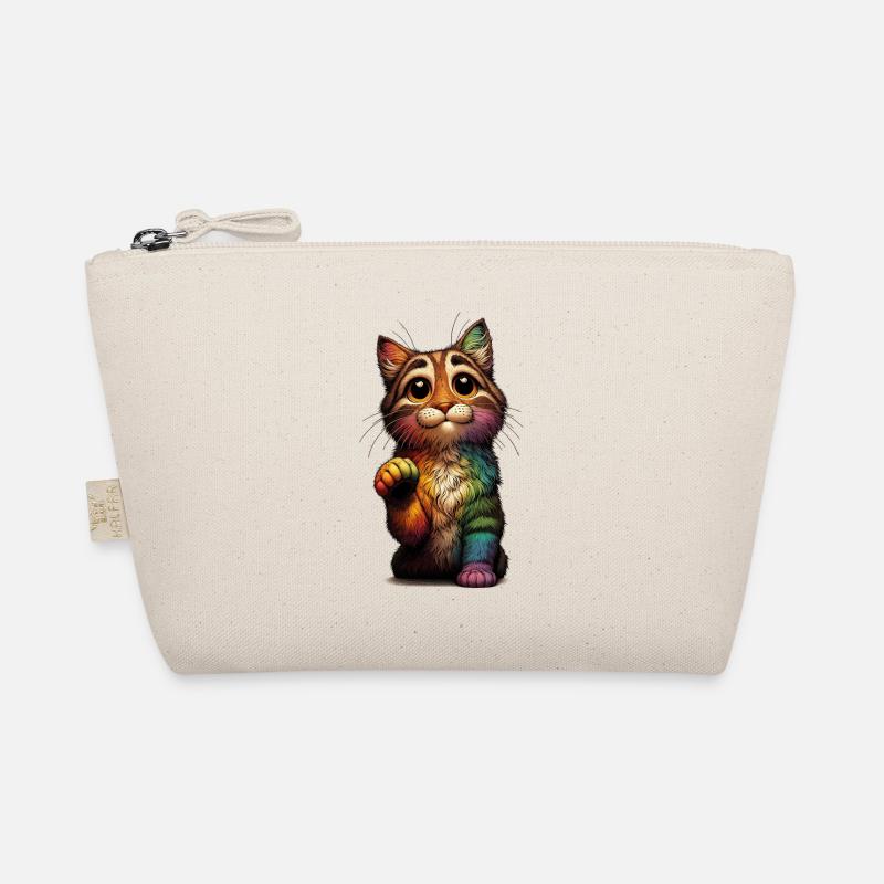 Mendicité Chat Arc-en-ciel Trousse biologique