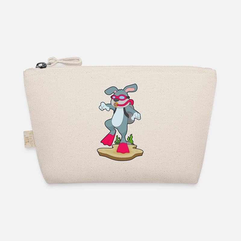 Rabbit Diver Oxygen Tank Diving Organic Pouch