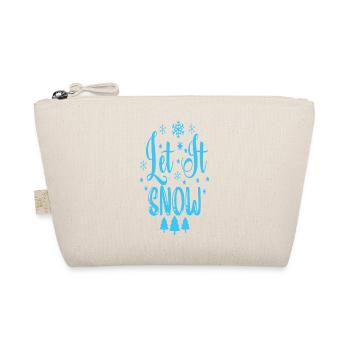 Let it Snow - Organic Pouch - nature - Front