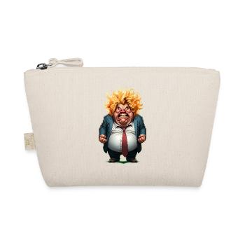 Angry Citizen Caricature - Organic Pouch - nature - Front