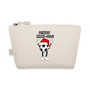 Joyeux Kick-Mas Noël - Noël du football - Trousse biologique - nature - Devant