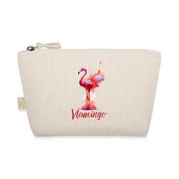 Vlamingo. Flämische T-Shirts - Bio-Täschchen - Natur - Vorne