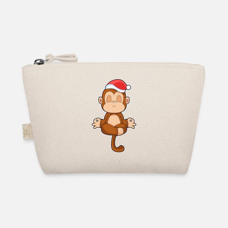 Yoga de Noël des singes Trousse biologique