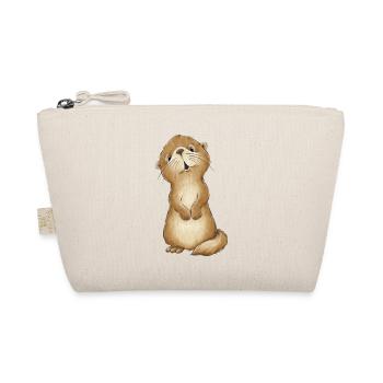 Cute Otter - Organic Pouch - nature - Front