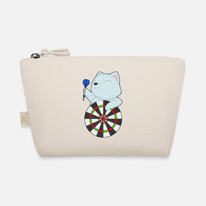 Cat Dart Dartboard Organic Pouch