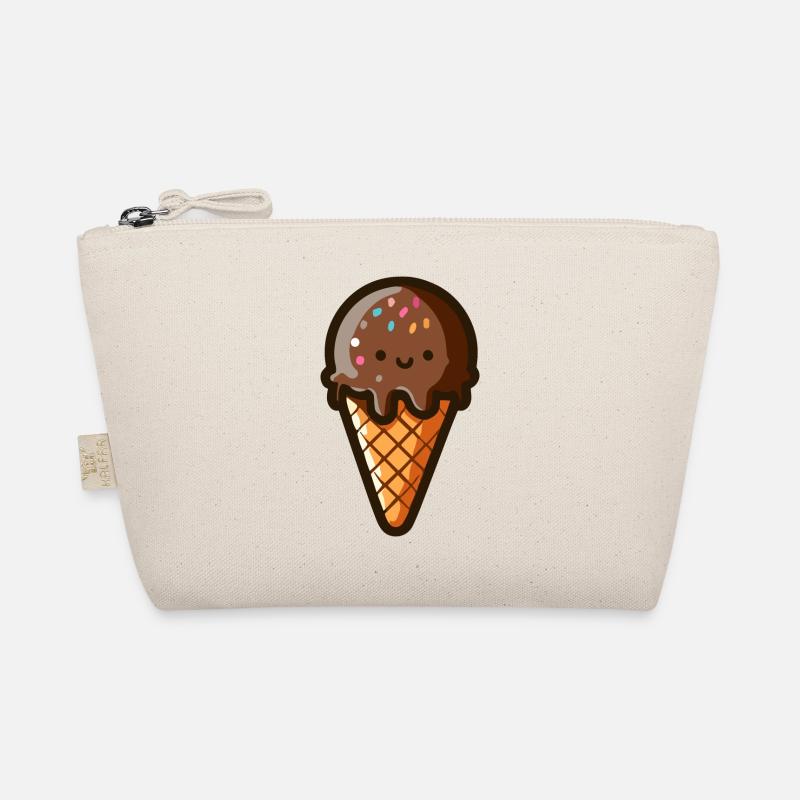 Glace aux chocolat mignonne Trousse biologique