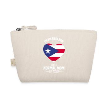 Puerto Rico Flagge | Puerto Ricaner Geschenkideen - Bio-Täschchen - Natur - Vorne