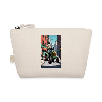 Tractor on farmers' protest - Organic Pouch - nature - Front