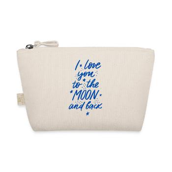 Je t’aime jusqu’à la lune et retour - Trousse biologique - nature - Devant