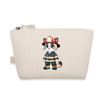 Chat mignon pompier - Trousse biologique - nature - Devant