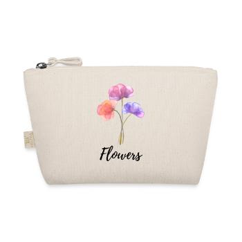 Flowers - Bio-Täschchen - Natur - Vorne