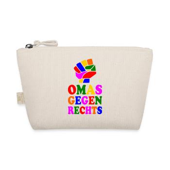 Omas gegen rechts - Bio-Täschchen - Natur - Vorne