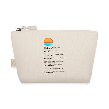 Bekannte Surf Spots Liste - Bio-Täschchen - Natur - Vorne