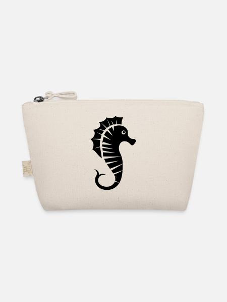 Sea horse - Organic Pouch - nature - Front