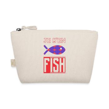 HUMOR. FISH. SARDINE. APRIL FOOL - Organic Pouch - nature - Front
