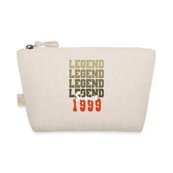 Cadeau 25e Anniversaire Vintage Né un mois de 1999 - Trousse biologique - nature - Devant