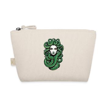 Medusa Greek Mythology Monster - Organic Pouch - nature - Front