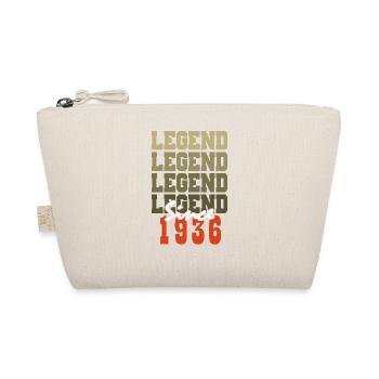 Vintage 88th Birthday Gift Born One Month from 1936 - Organic Pouch - nature - Front