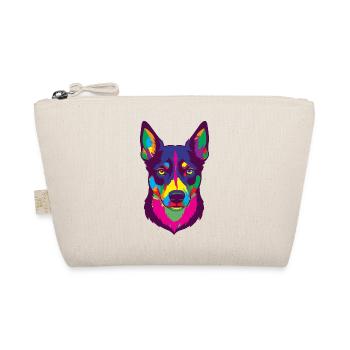 Cadeau de chien Kelpie - Trousse biologique - nature - Devant
