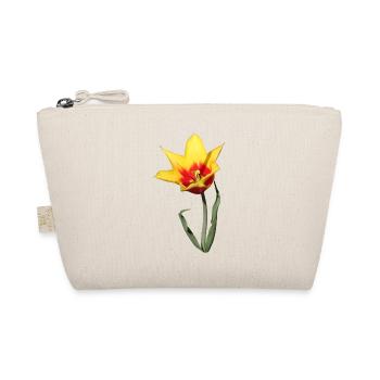 Tulip – Spring Awakening in Color - Organic Pouch - nature - Front