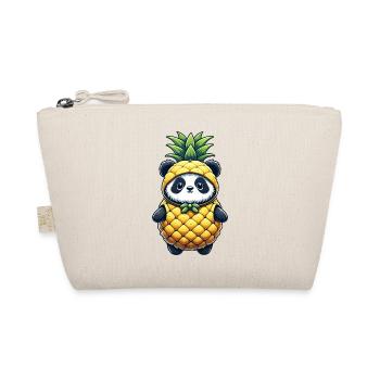 Panda en costume d’ananas - Trousse biologique - nature - Devant