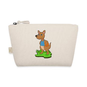 Kangourou Basketteur Basketteur Basketball - Trousse biologique - nature - Devant