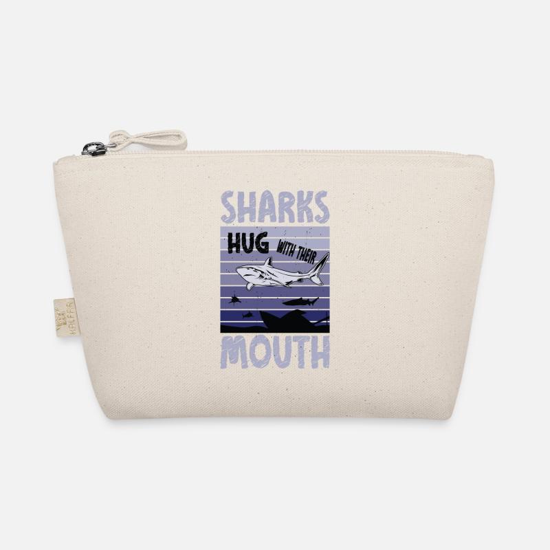 Weißer Hai Bio-Täschchen