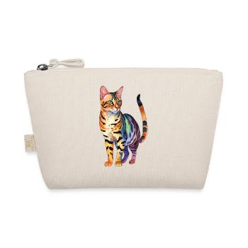 Chat du Bengale Aquarelles - Trousse biologique - nature - Devant