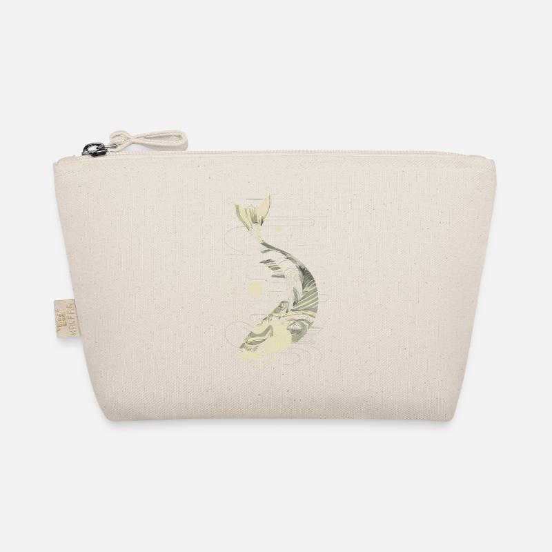 Fisch Grafik Bio-Täschchen