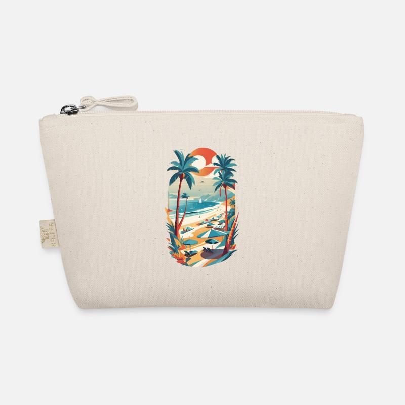 Retro Beach Vibes Organic Pouch