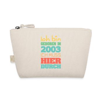 I'm 2003 - Organic Pouch - nature - Front