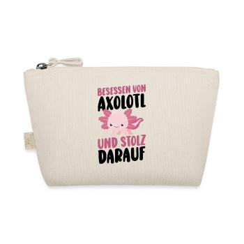 Axolotl - Bio-Täschchen - Natur - Vorne