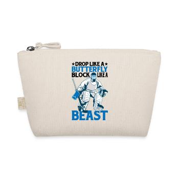 Drop Like A Butterfly, Block Like A Beast 2 - Bio-Täschchen - Natur - Vorne