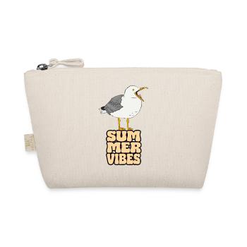 Möwe Summer Vibes - Bio-Täschchen - Natur - Vorne