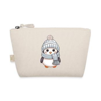 Penguin Winter Comic Cute - Organic Pouch - nature - Front