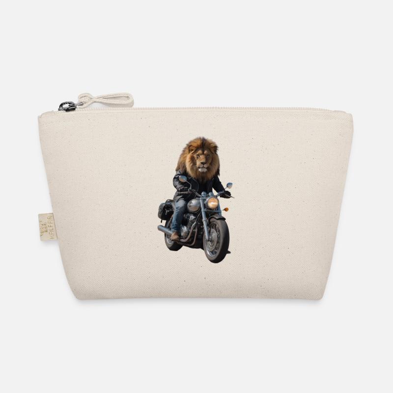 Biker-Löwe Bio-Täschchen