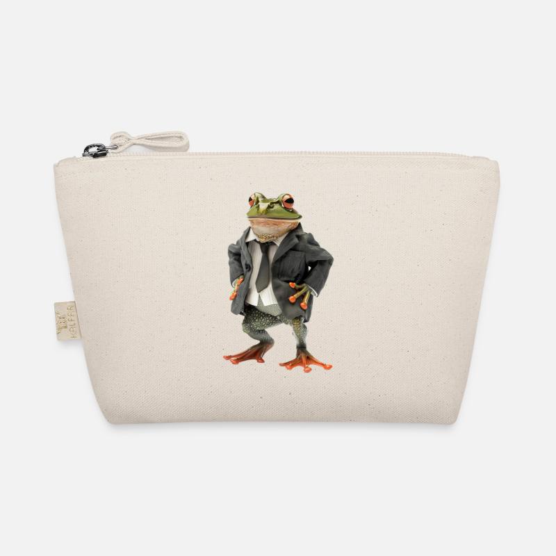 Frosch - Bio-Täschchen - Natur
