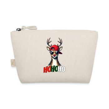 hohoho rentier - Bio-Täschchen - Natur - Vorne