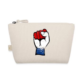 Poing du drapeau de la Hollande utilisé - Trousse biologique - nature - Devant